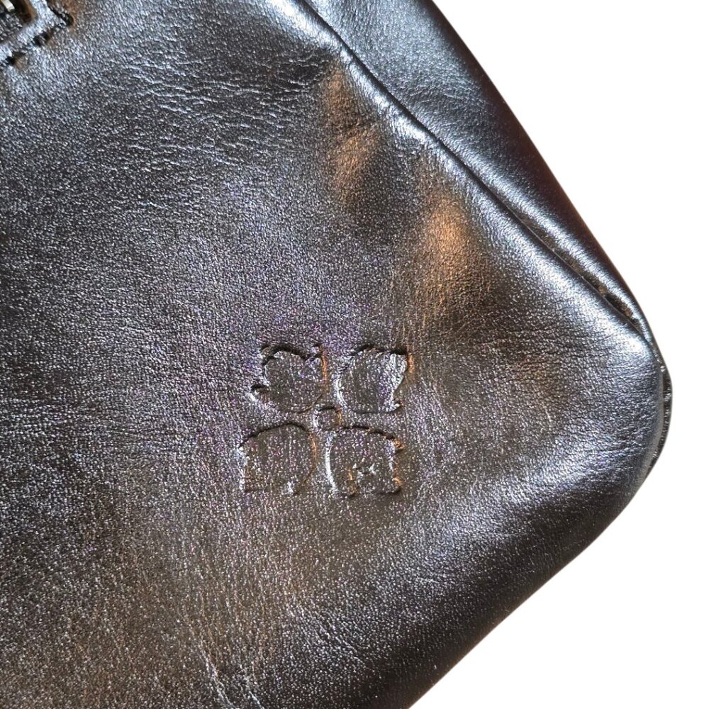 NWOT  -  Patricia Nash Montana Leather Maisie Small Black Leather Crossbody - Picture 7 of 13